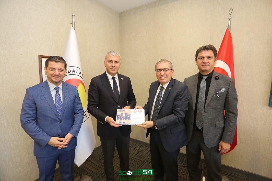 ASKF yönetimi, SATSO Başkanı Akgün Altuğ’u ziyaret etti.