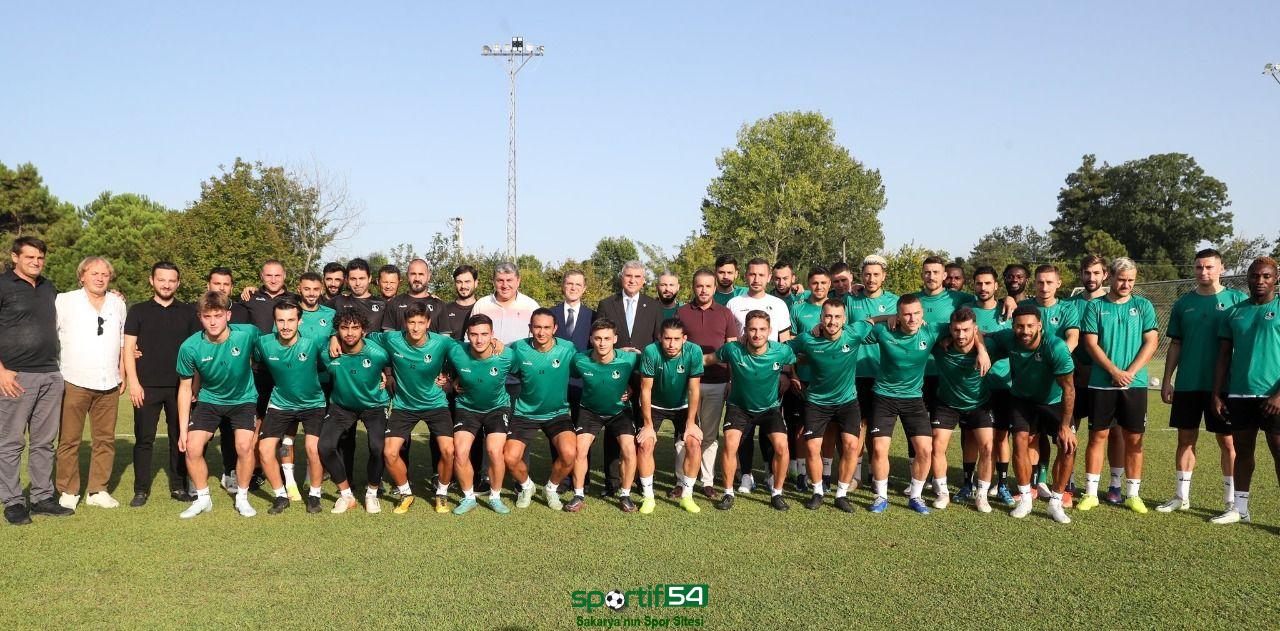 Başkan Yüce’den Sakaryaspor’a moral ziyareti