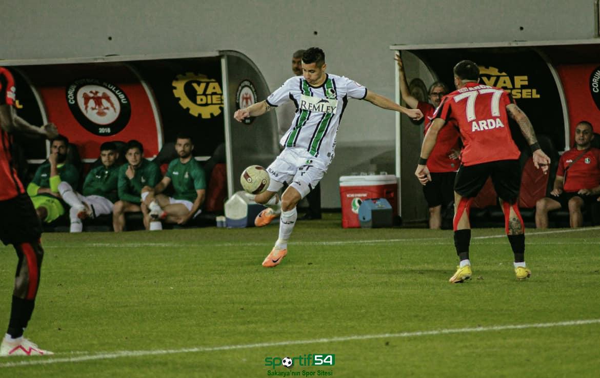 Çorum FK – Sakaryaspor: 1-0