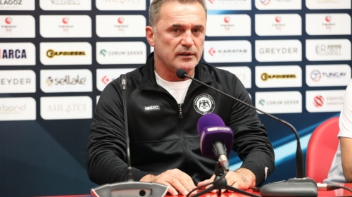 Ahlatcı Çorum FK’nin teknik direktörü Tahsin Tam, “iç sahadaki ilk galibiyet sevindirdi”