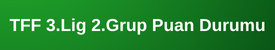 TFF 3.Lig 2.Grup Puan Durumu